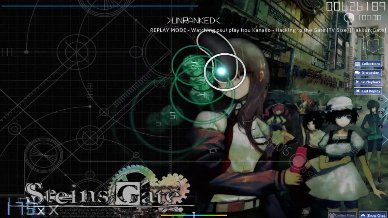 Steins;Gate OP - Hacking to the Gate - osu!