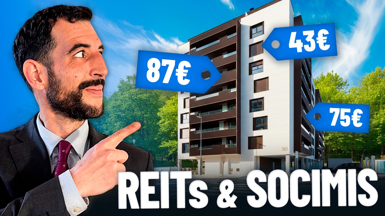 INVERTIR en INMUEBLES con Poco Dinero y sin ser Propietario: Qué es un REIT