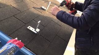 CY PV Rooftop Racking - Solar racking system- asphalt shingle racking system