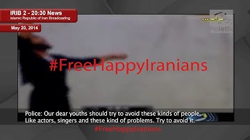 "Happy" Iranians in Custody - English subtitled