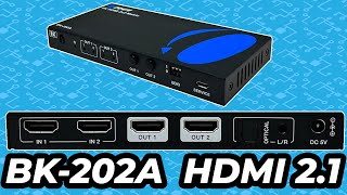 OREI BK-202A 2 Consoles 2 120Hz TVs Plus Optical Out