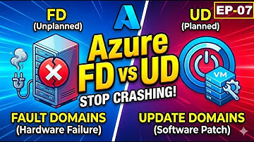 Mastering Fault Domains and Update Domains in Azure | AZ-900 | EP-07