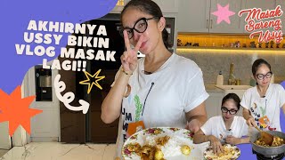 NURUTIN PERMINTAAN SUBSCRIBER! AKHIRNYA USSY BIKIN VLOG MASAK LAGI! MENU MODAL 20 RIBU AJA!!