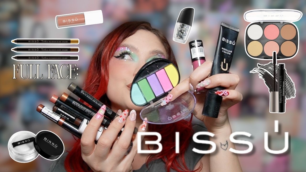 FULL FACE: Bissú (Reseña honesta de TODA su línea de maquillaje) VALE LA PENA? -K.aarly