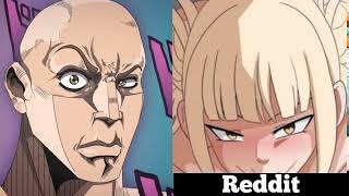 Anime vs Reddit My hero academia Reddit Anime #mha
