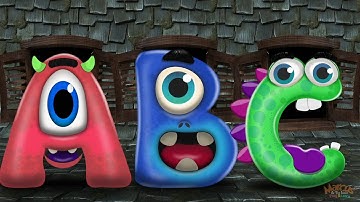 The Monster Alphabet Phonics Song | Halloween
