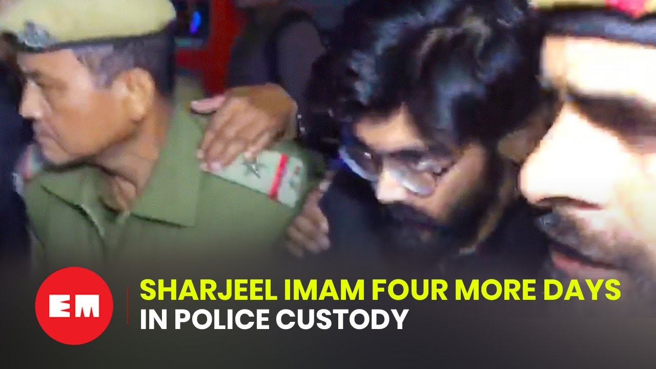 Assam crime branch gets extended 4-day custody of Sharjeel Imam