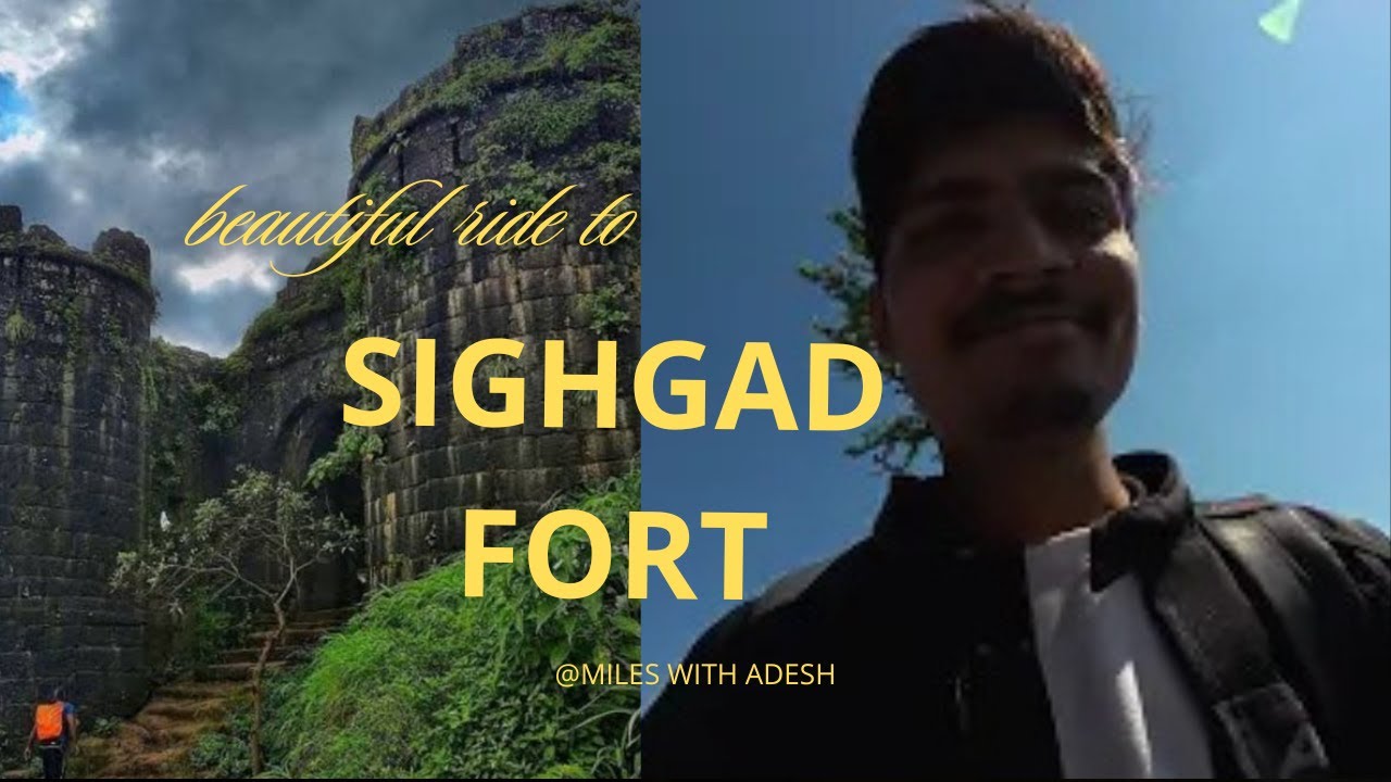 BIKE Ride to Sinhagad Fort | Scenic Hill Ride Near Pune | Motovlog | Most Famous Place Near Pune |