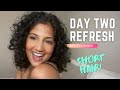 EASIEST WAY TO REFRESH 2ND/3RD DAY HAIR | 2C-3A CURLS