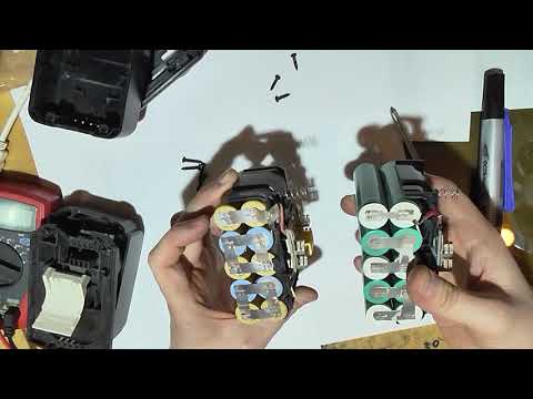 видео: Ремонт аккумулятора шуруповёрта Макита
