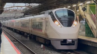 【車両確認の影響で5分遅れ】e657系K4編成高速通過!