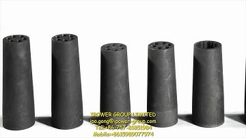 Graphite die/ mold/mould jig, graphite tapper for upcasting horizontal continuous casting