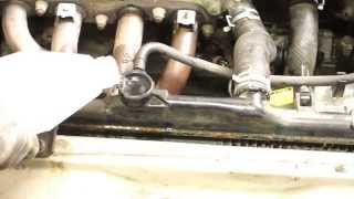 How to replace radiator Toyota Corolla. Years 1991 to 2002.