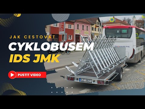 Cestování s kolem v IDS JMK - Cyklobusy