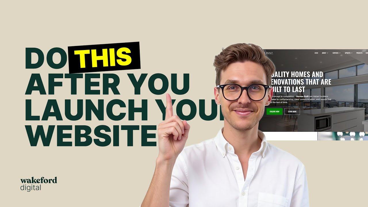 Essential things to do AFTER launching your new website - do these ...
