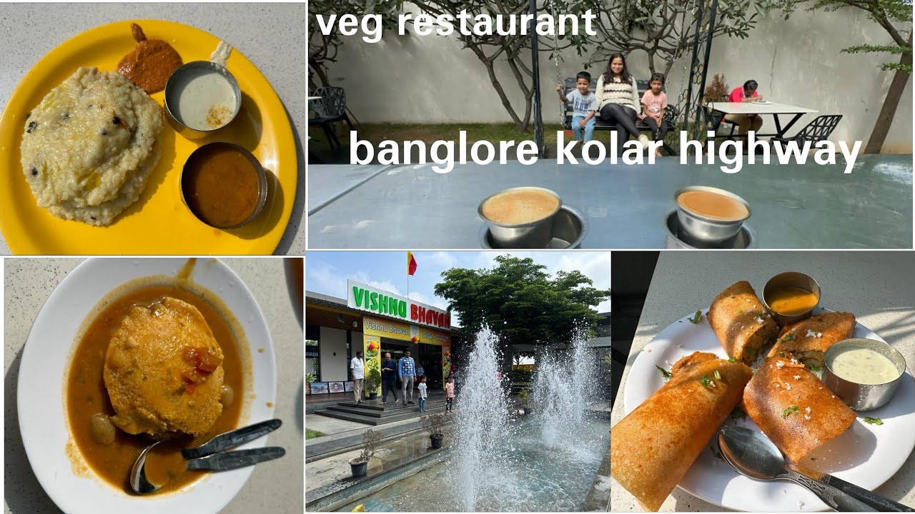 vishnu bhavan Hoskote best veg restaurant near Bangalore kolar