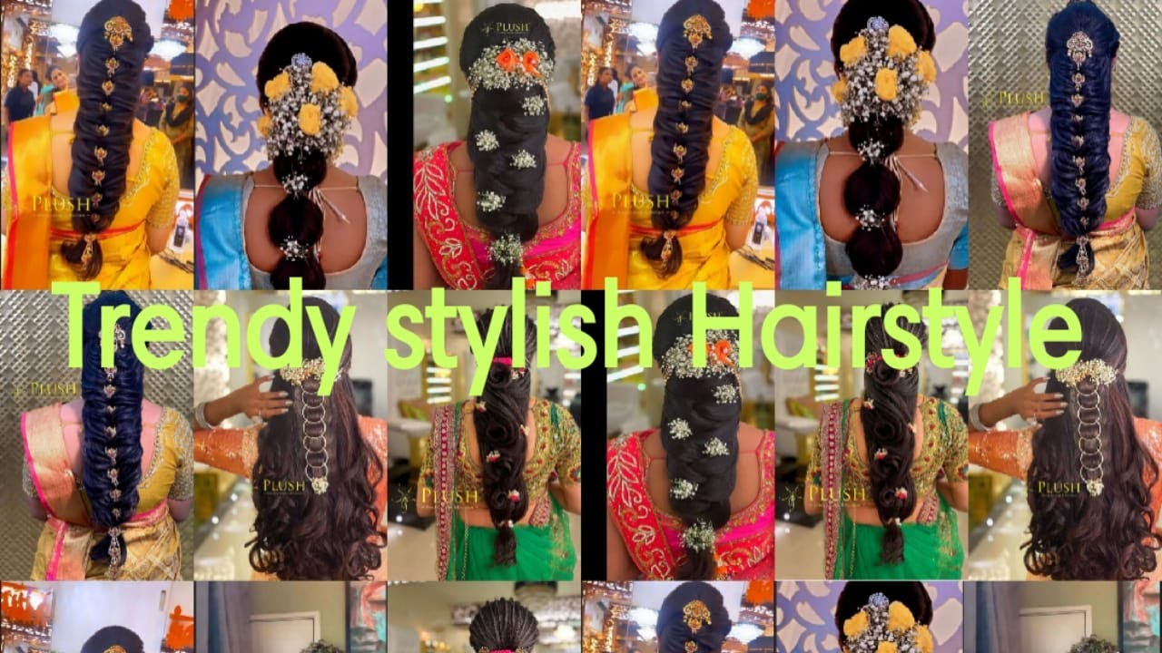 Trending & stylish hairstyles for wedding 