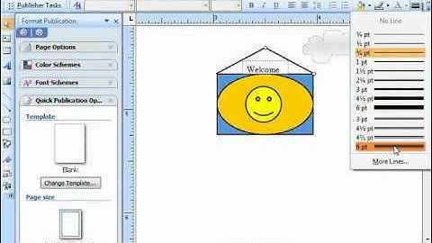 Publisher 2003 Tutorial Formatting Lines & Borders Microsoft Training Lesson 6.3