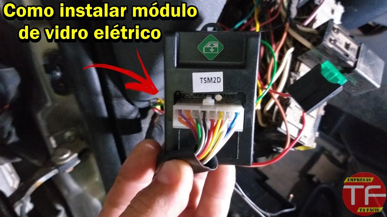 O Ligar Os Fios Do Kit De Vidro Eletrico De Forma Correta 