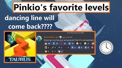 Dancing Line is Coming Back too? | Top 10 Favorite Levels (Personal List)
