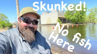 Power plant fishing | skunked at new spot