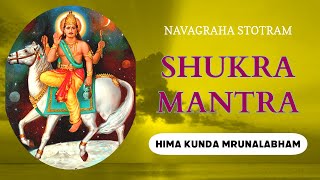 Shukra Mantra | Navagraha Stotram | Hima kunda mrunalabham | Stotra to remove negativity