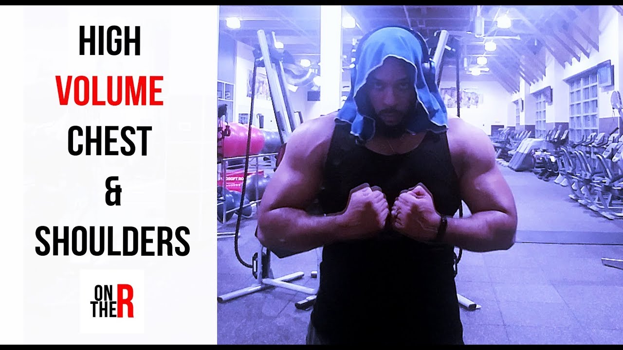 health insurance HIGH VOLUME CHEST & SHOULDER WORKOUT
