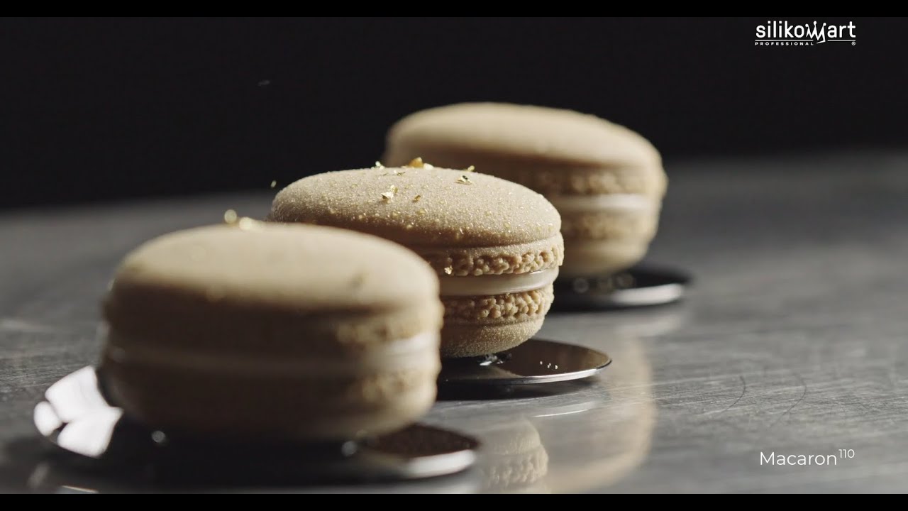 MACARON 110 - Mold for individual macaron-shaped portions | Silikomart