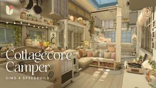 Cottagecore Camper - Speedbuild | No CC - Sims 4🪴