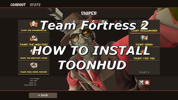 Team Fortress 2: How To Install Toonhud Tutorial