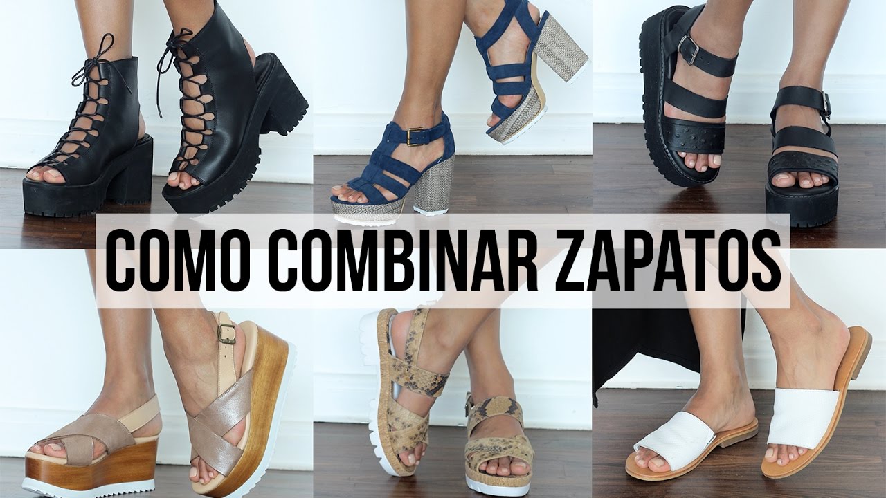 10 Looks con zapatos de verano! - YouTube