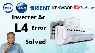 Inverter Ac L4 Error Solved for Pel Lloyd Orient Kenwood Dawlance