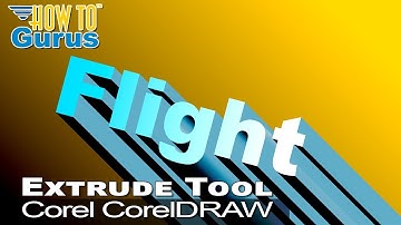 How You Can Extrude Text and Use Fountain Fill in CorelDRAW