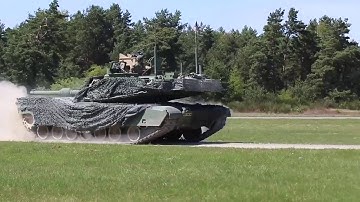 US Soldiers Compete in Strong Europe Tank Challenge 2017 B-roll
