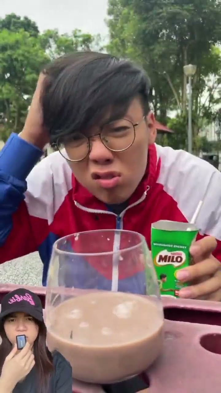 GAK BISA DI SEDOT ⁉️SUSU COKLAT MILO MANIS RASANYA ?#shorts #funny #dubbing