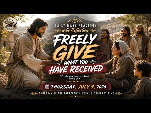 Freely Give What You Have Received – Thursday, July 9, 2026