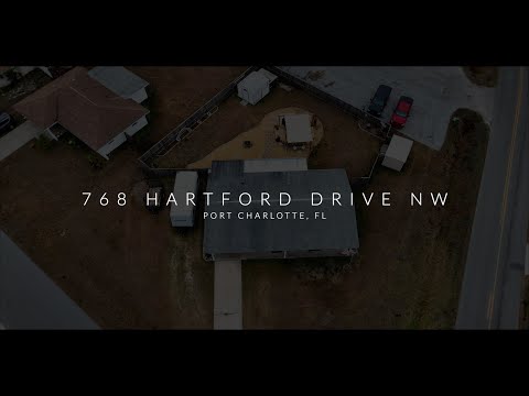768 Hartford Dr NW, Port Charlotte, FL home video tour
