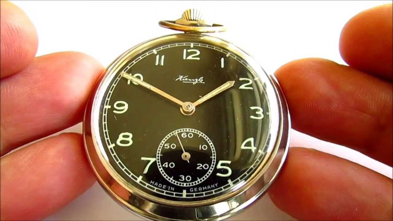 1930年代 ドイツ KIENZLE キンツレ手巻き機械時計 真鍮 実動美品
