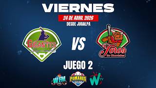 🔴 🎥⚾Juego 2 - Zelaya Central 🆚 Toros De Chontales