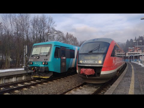 Odjezd vlaku Arriva