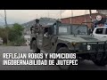 Reflejan robos y homicidios ingobernabilidad en Jiutepec 