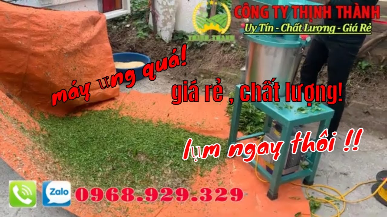 cách sử dụng và giá cả máy băm chuối buồng inox - youtube