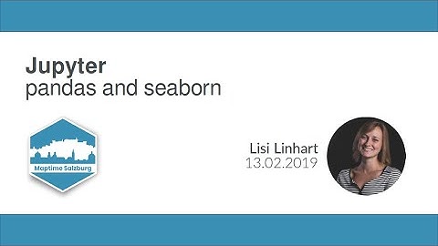 Jupyter: Pandas and Seaborn (Maptime Salzburg 2019)