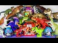 Jurassic World Unboxing Review Asmr Colorful Dinosaur T-rex Indominus Rex Carnotaurus Captivz Eggs