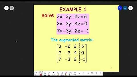HOW TO SOLVE SYSTEM OF LINEAR EQUATION USING ELEMENTARY ROW OPERATIONS (ERO)-NO & INFINITE SOLUTION