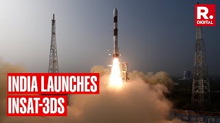 ISRO Successfully Launches GSLV-F14/INSAT-3DS Mission from Satish Dhawan Space Centre