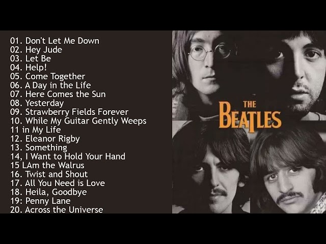 The Beatles Songs Collection - The Beatles Greatest Hits Full Album 2023 class=