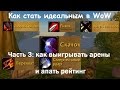 Как стать идеальным в WoW. Часть 3: как научиться выигрывать арены и апать рейтинг.