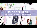 PLAN WITH ME | Skinny Classic Planner | Rongrong Seasonal | March 16-22, 2020