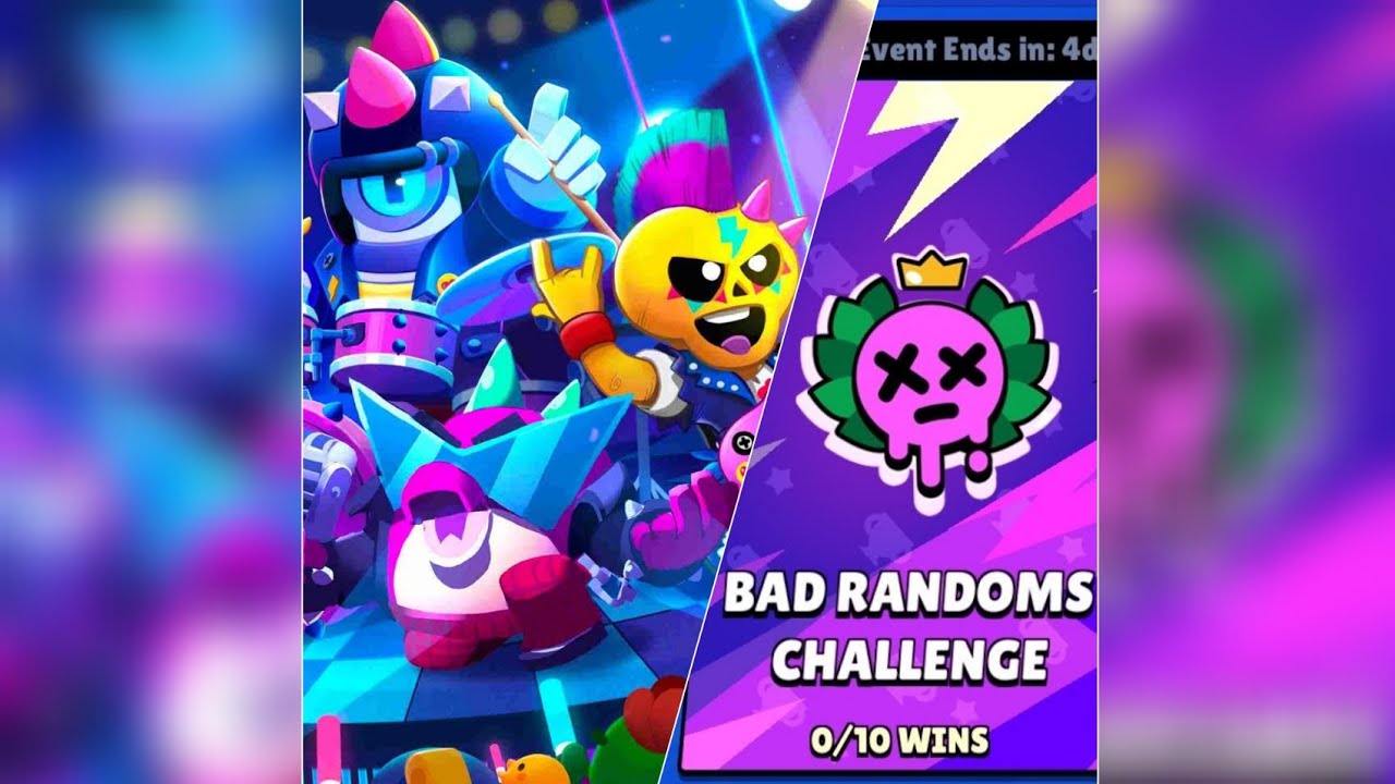 Bad randoms challenge_brawl stars - YouTube